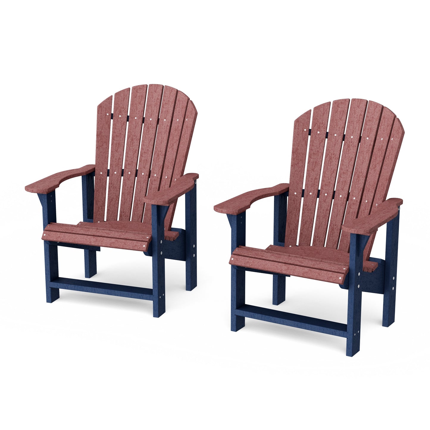 Heritage Upright Adirondack Chairs Set of 2