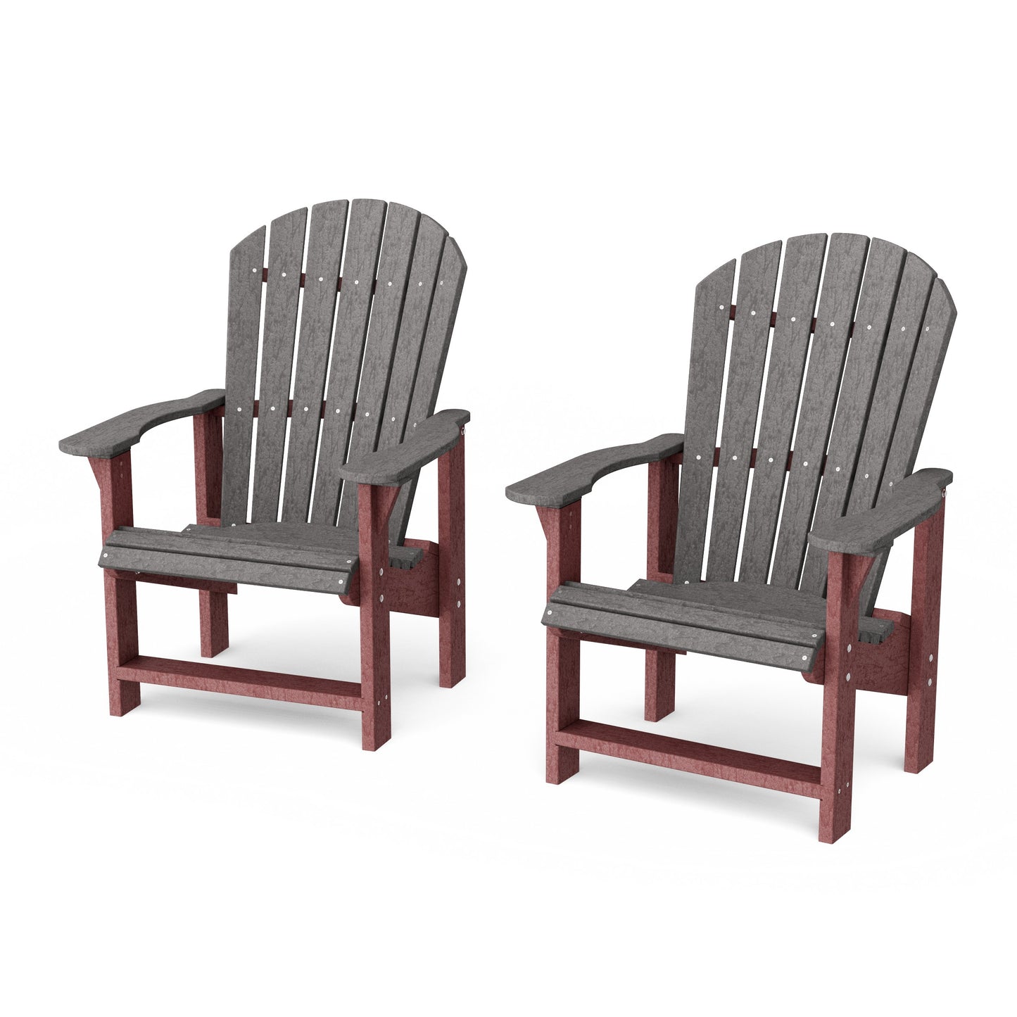 Heritage Upright Adirondack Chairs Set of 2