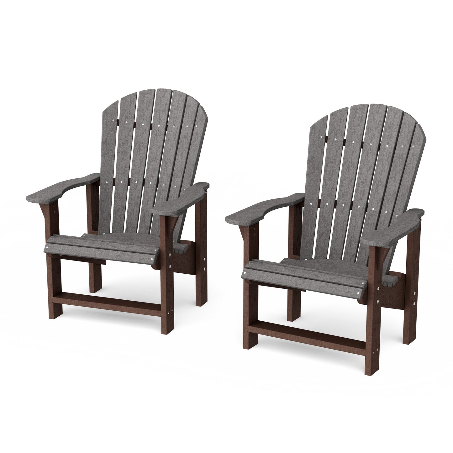 Heritage Upright Adirondack Chairs Set of 2