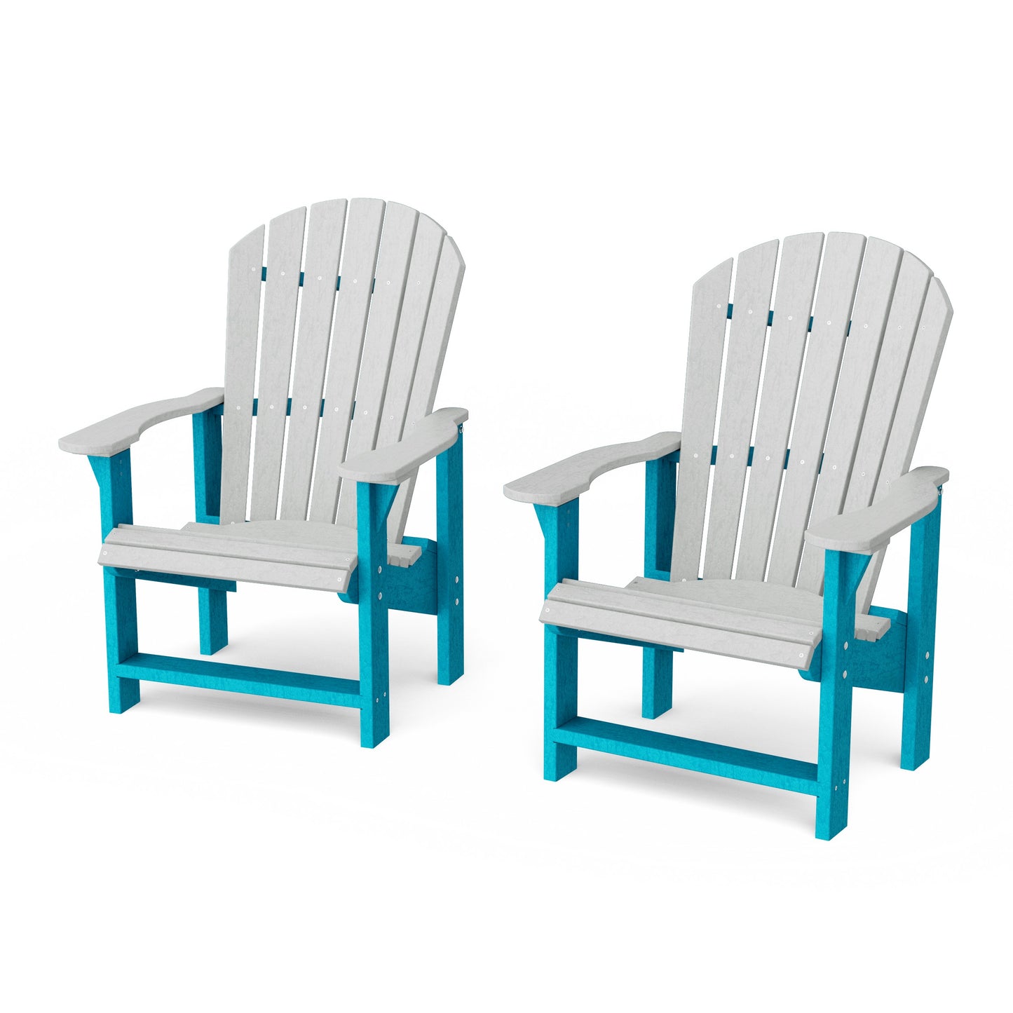 Heritage Upright Adirondack Chairs Set of 2