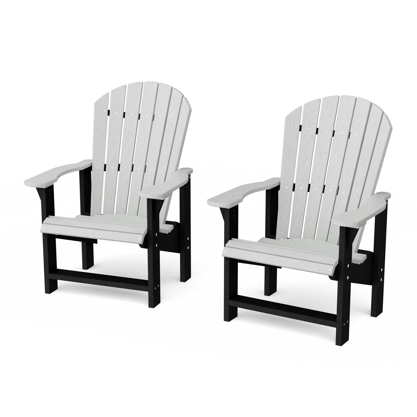 Heritage Upright Adirondack Chairs Set of 2
