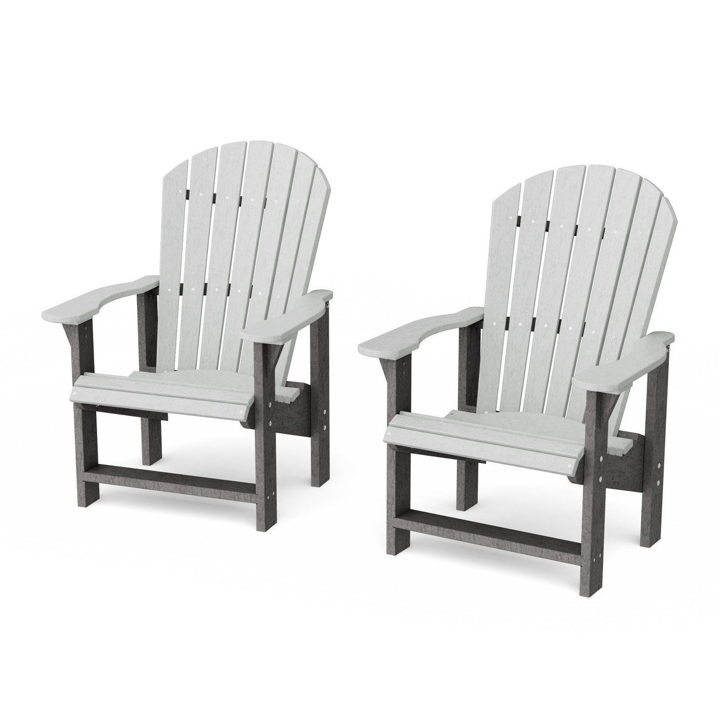 Heritage Upright Adirondack Chairs Set of 2
