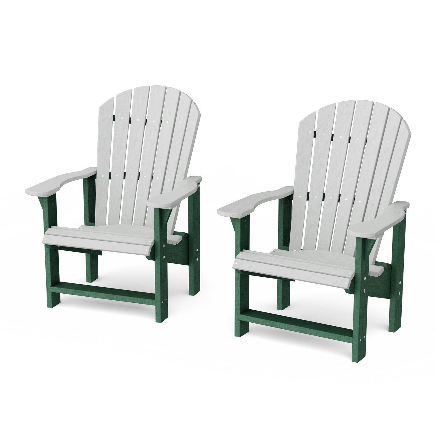 Heritage Upright Adirondack Chairs Set of 2
