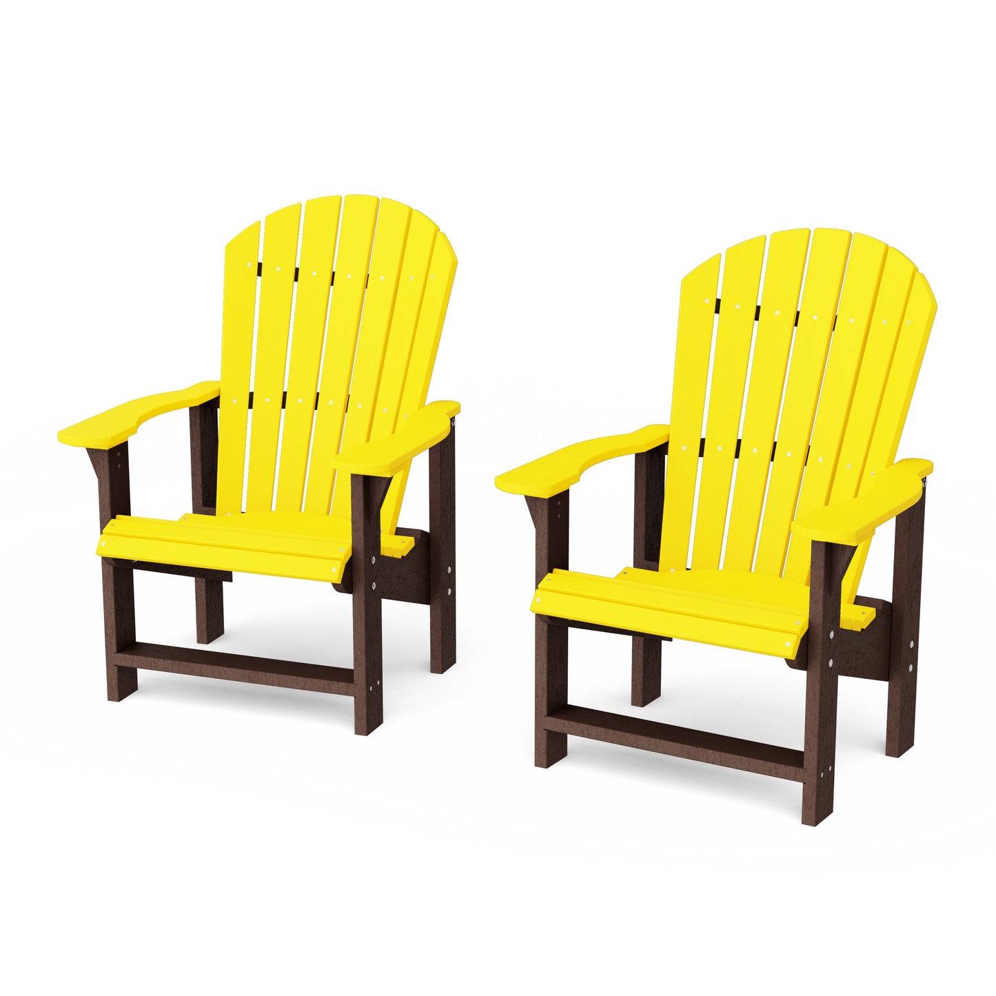 Heritage Upright Adirondack Chairs Set of 2