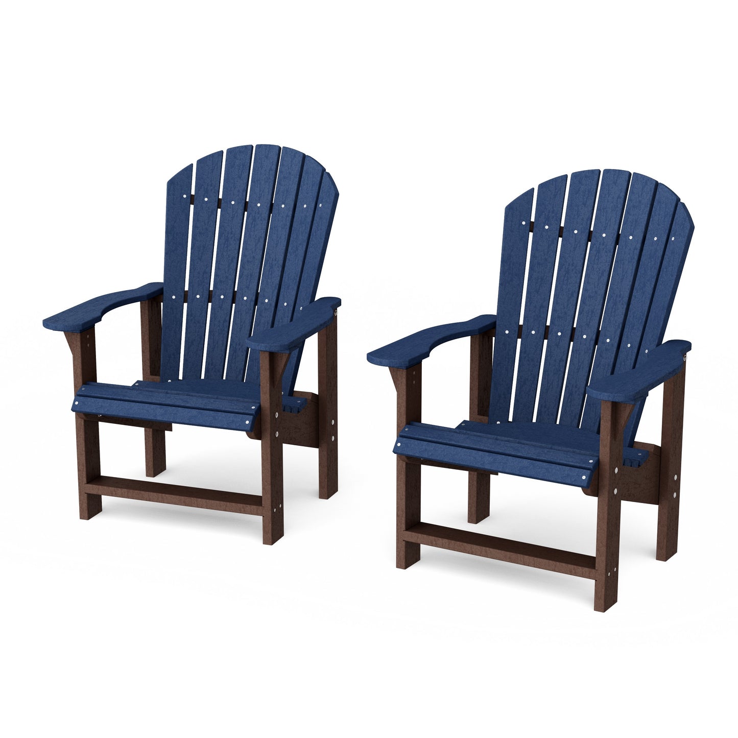 Heritage Upright Adirondack Chairs Set of 2
