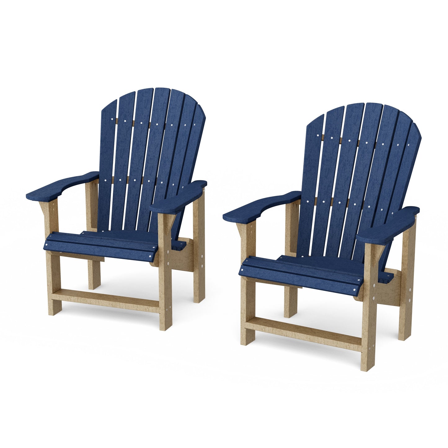 Heritage Upright Adirondack Chairs Set of 2