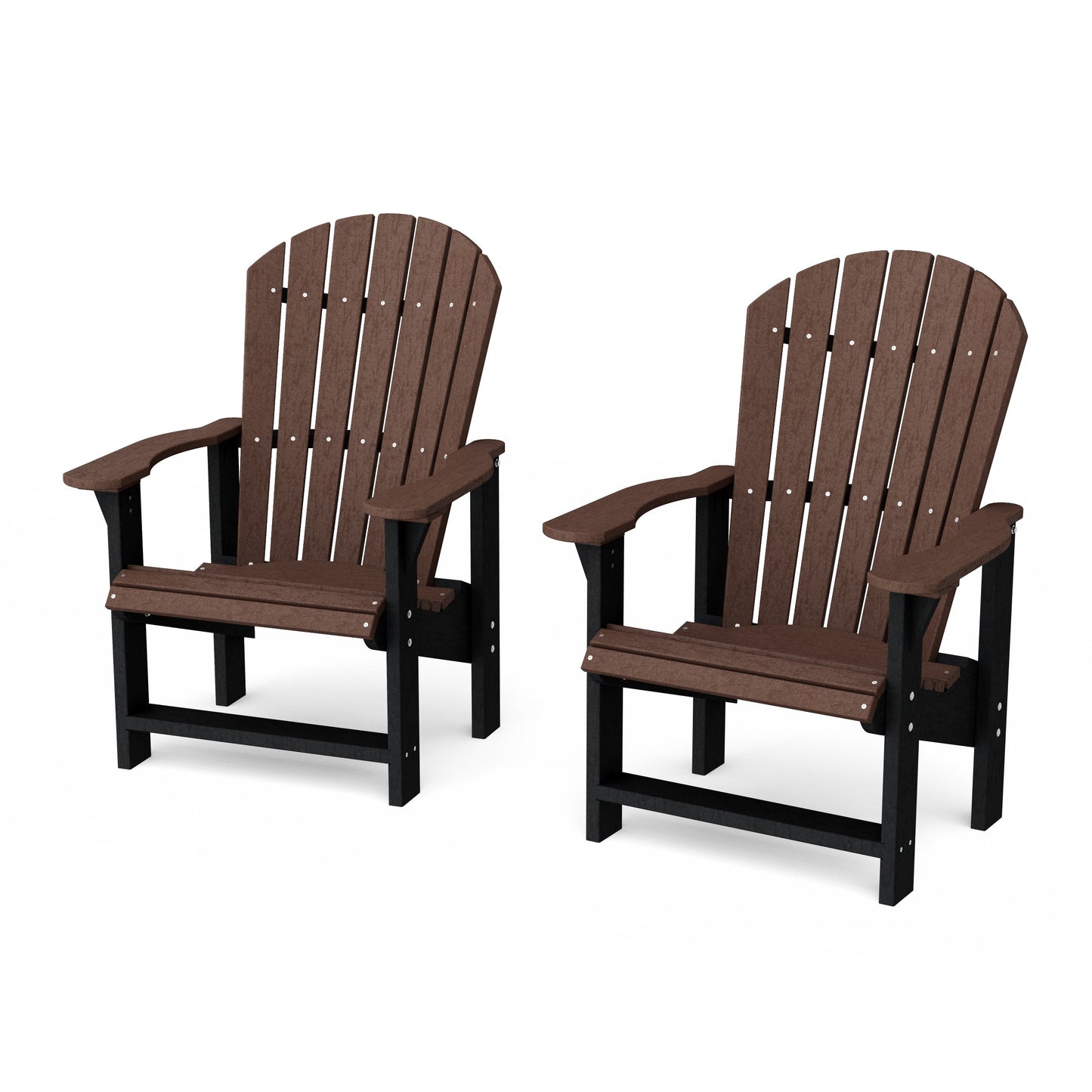 Heritage Upright Adirondack Chairs Set of 2