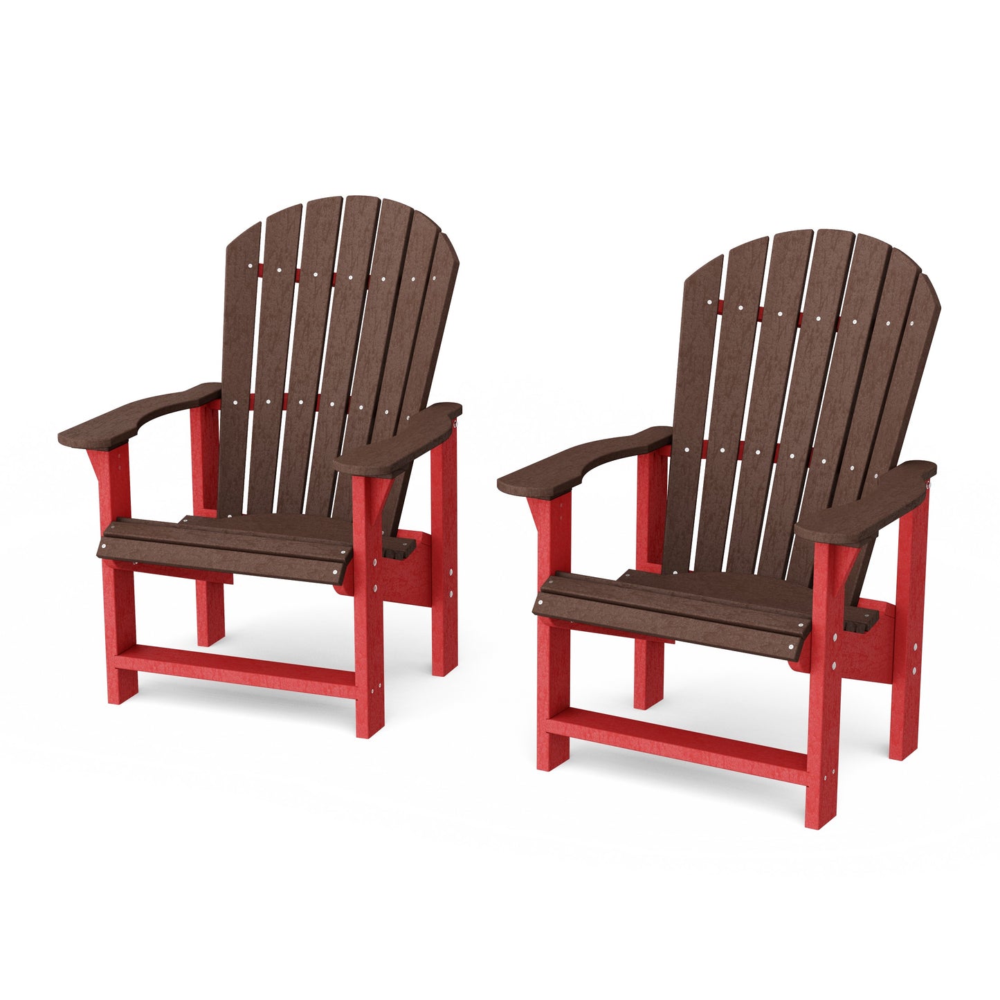 Heritage Upright Adirondack Chairs Set of 2