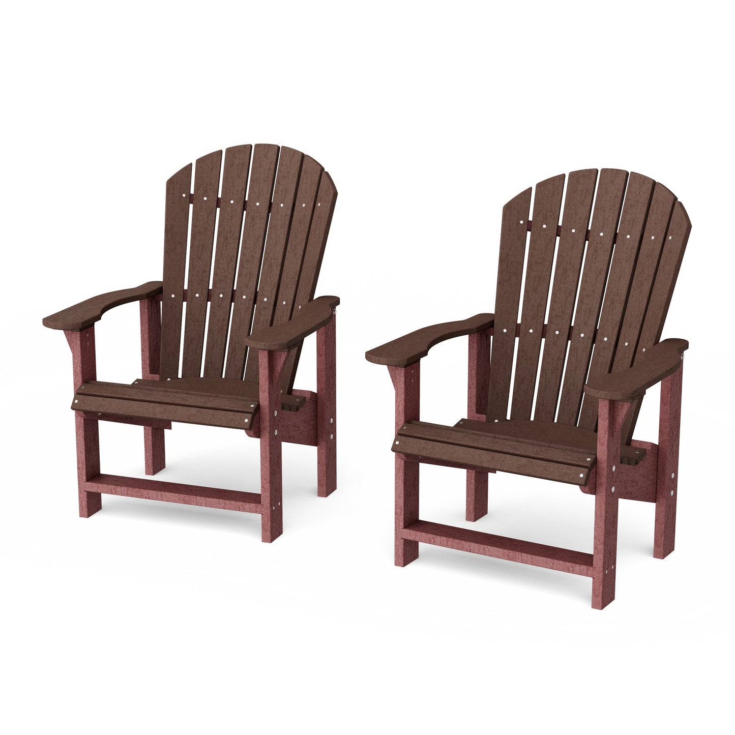 Heritage Upright Adirondack Chairs Set of 2