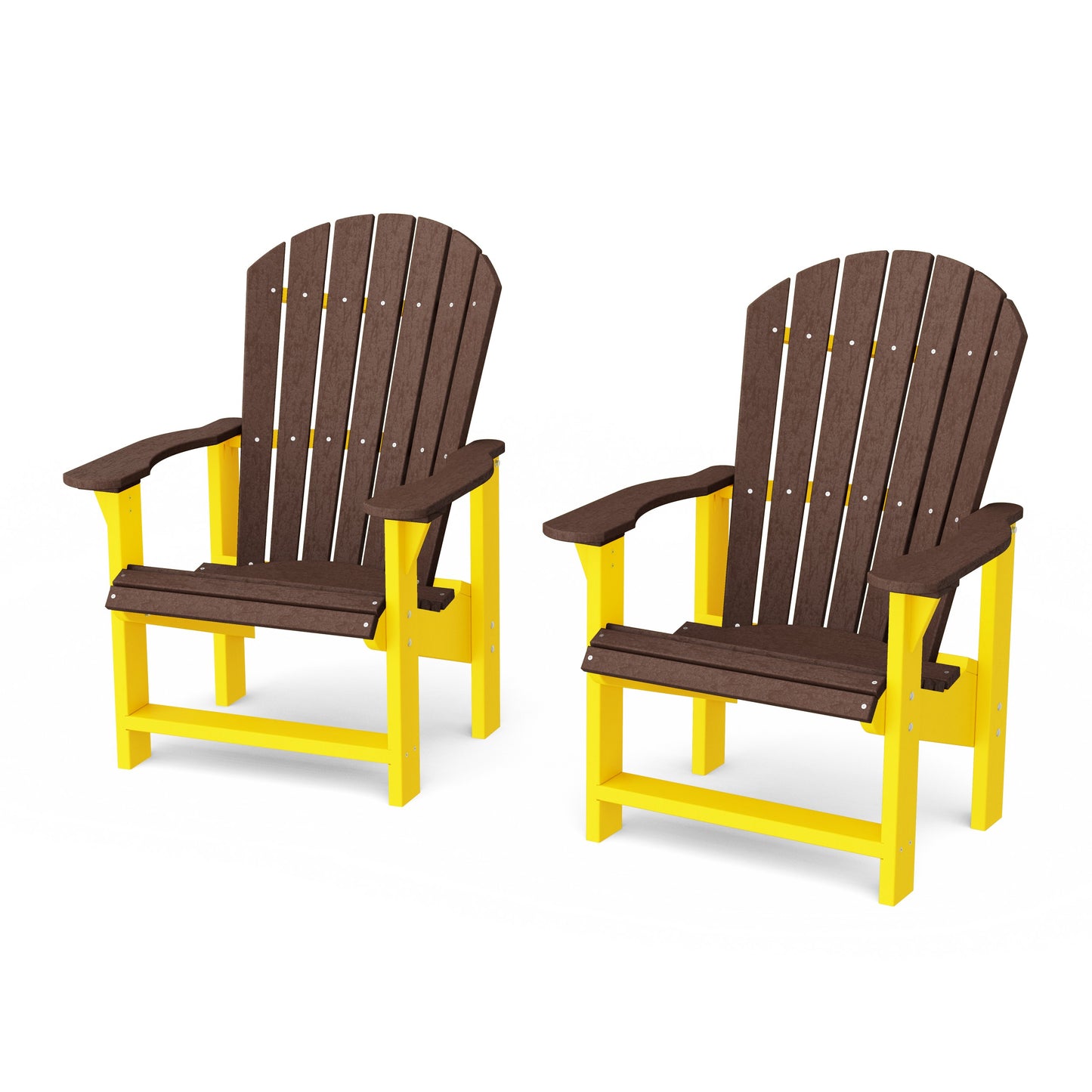 Heritage Upright Adirondack Chairs Set of 2