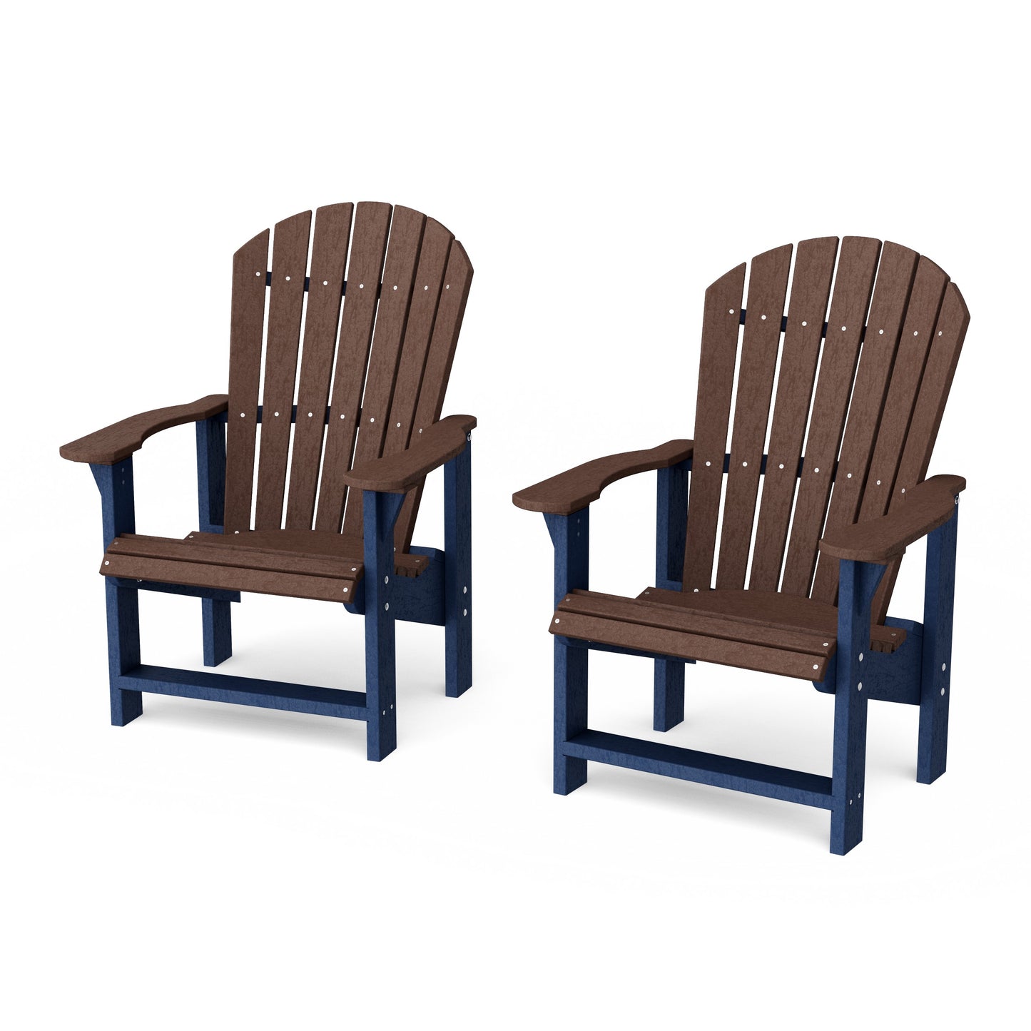 Heritage Upright Adirondack Chairs Set of 2