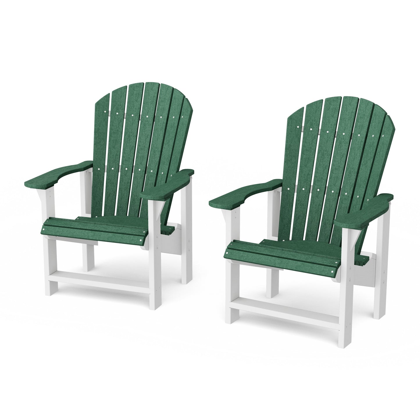 Heritage Upright Adirondack Chairs Set of 2