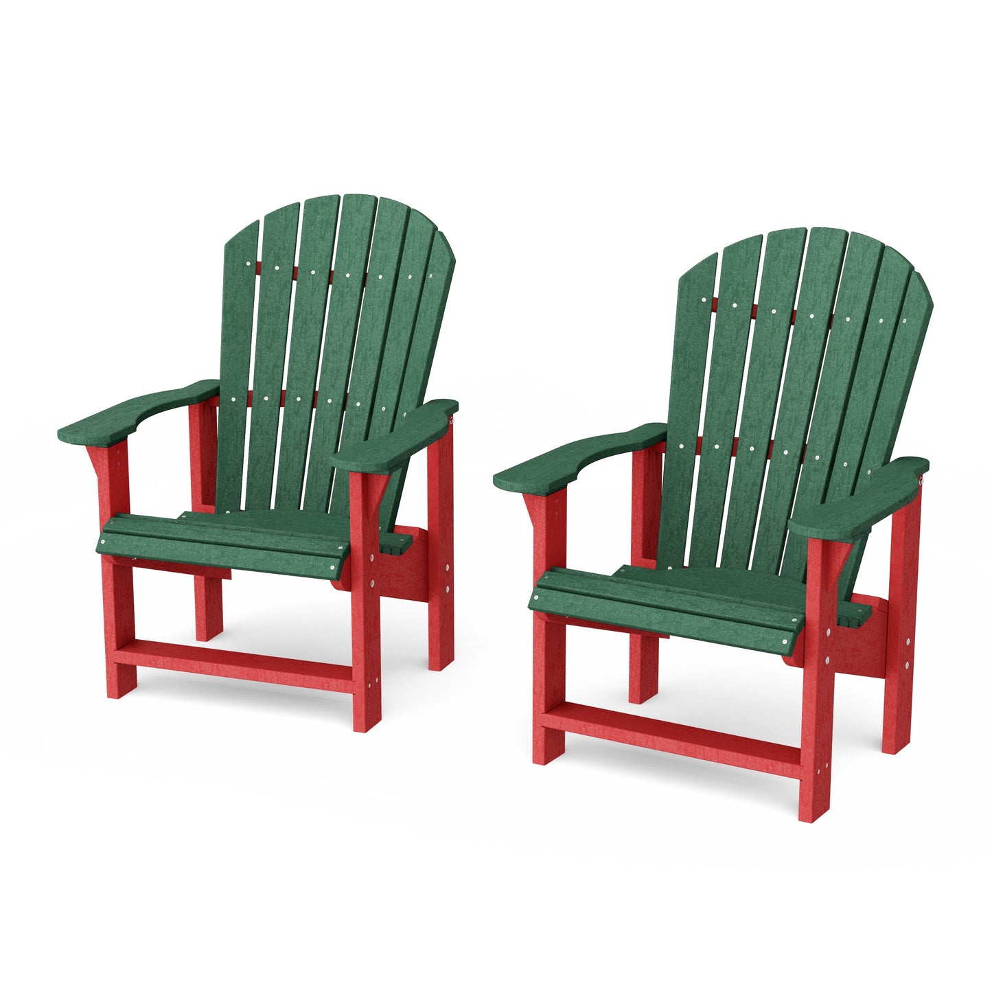 Heritage Upright Adirondack Chairs Set of 2