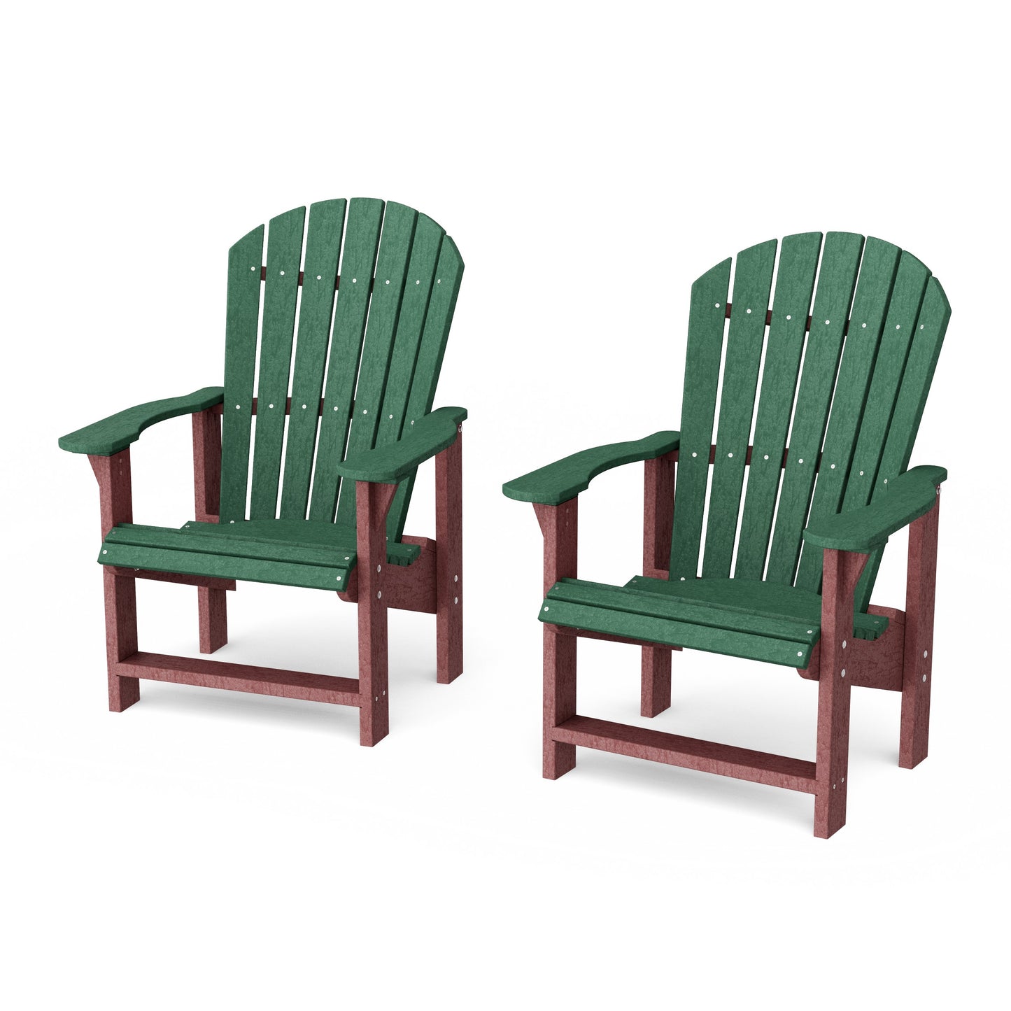 Heritage Upright Adirondack Chairs Set of 2
