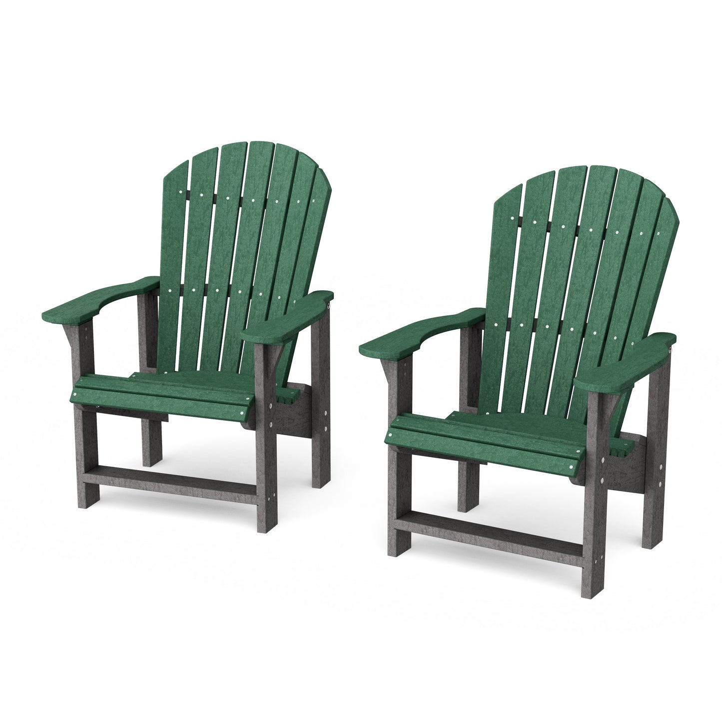 Heritage Upright Adirondack Chairs Set of 2