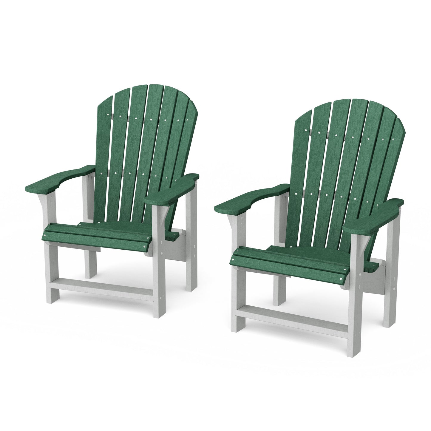 Heritage Upright Adirondack Chairs Set of 2
