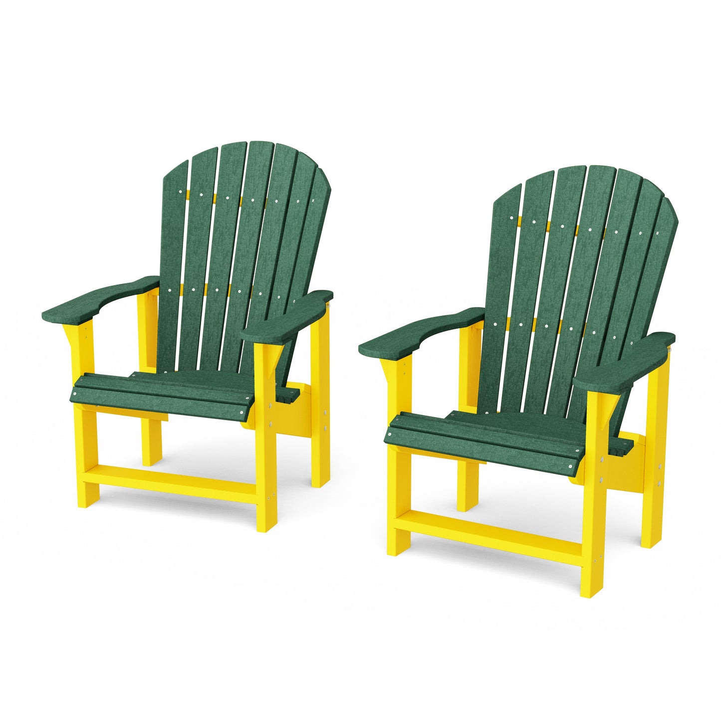 Heritage Upright Adirondack Chairs Set of 2