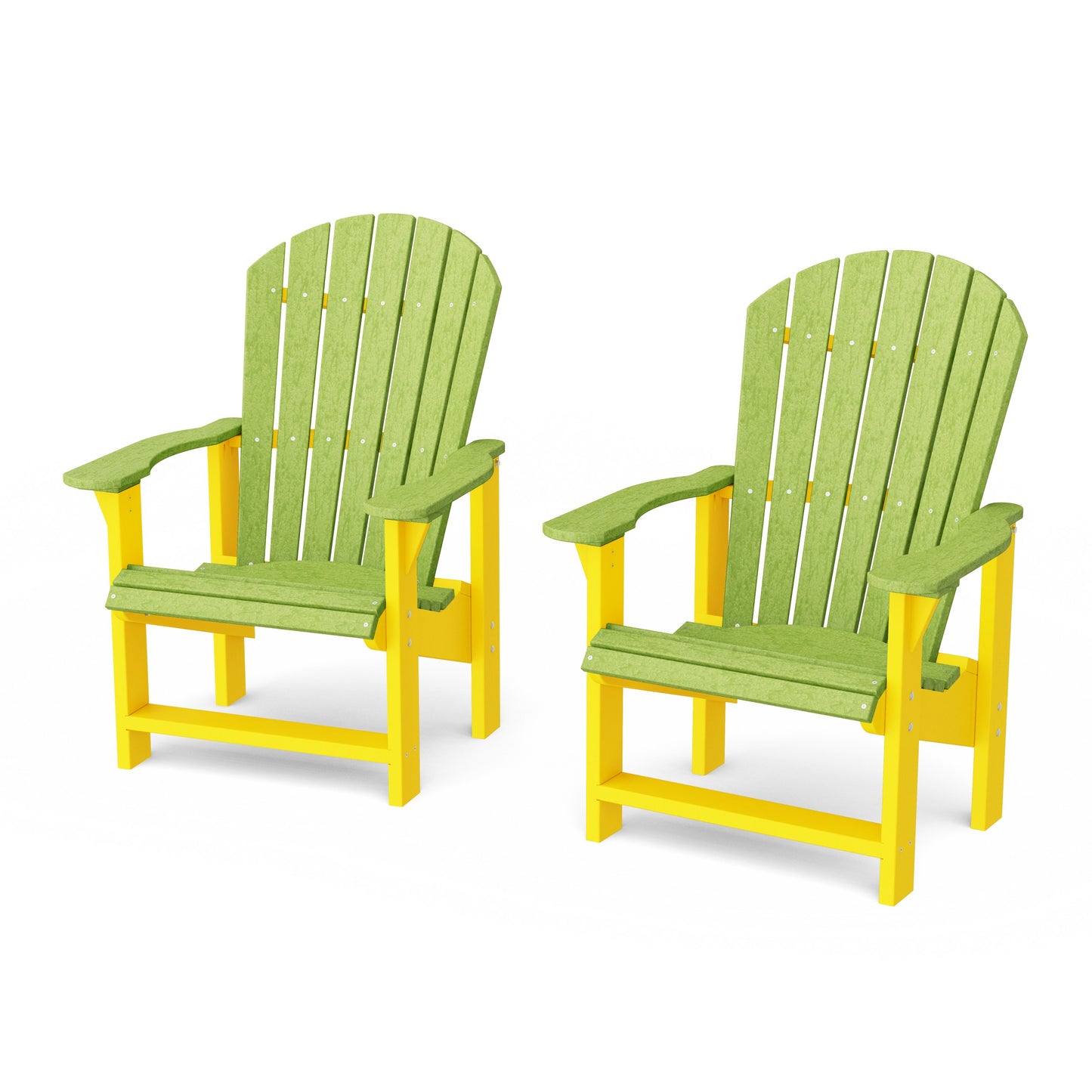 Heritage Upright Adirondack Chairs Set of 2