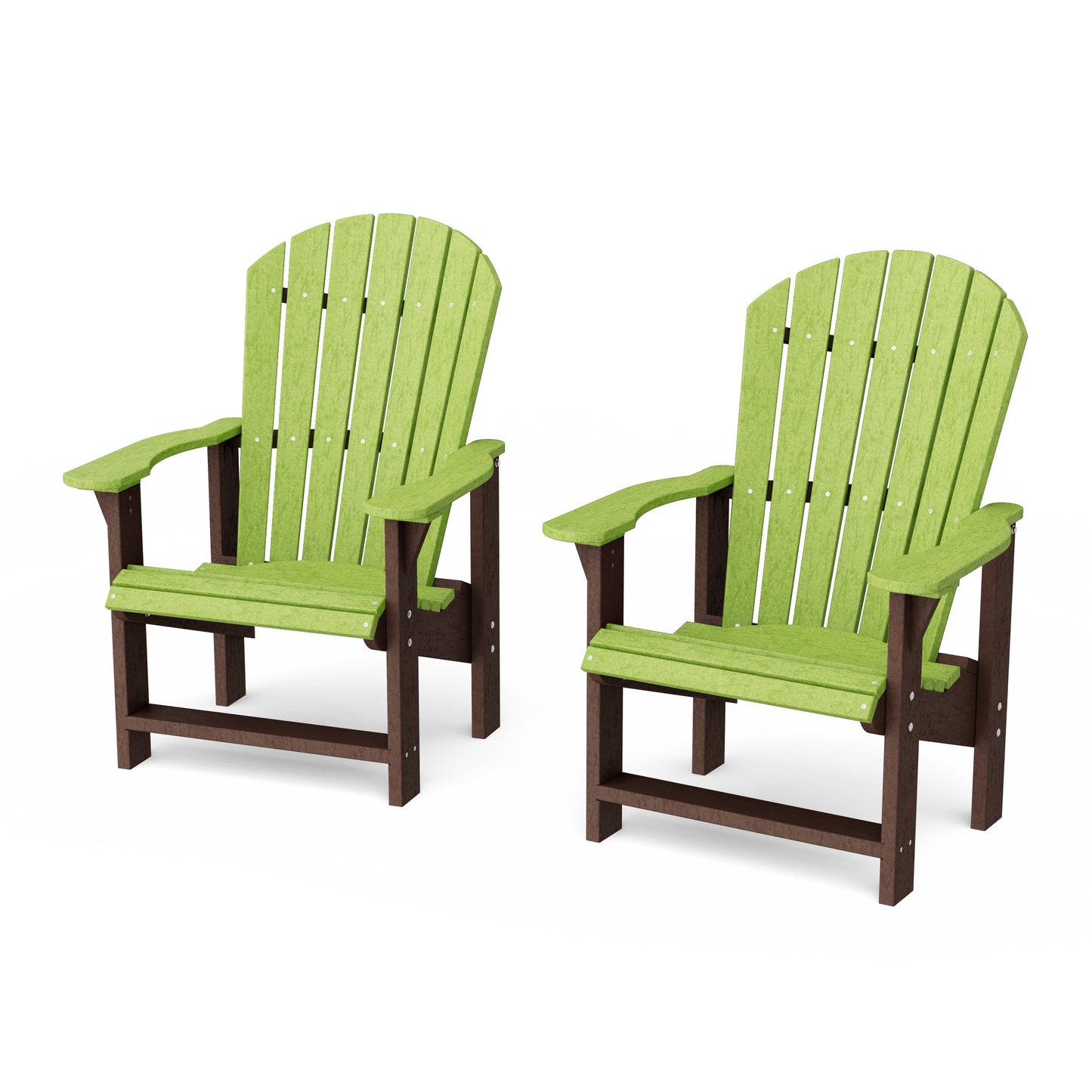 Heritage Upright Adirondack Chairs Set of 2