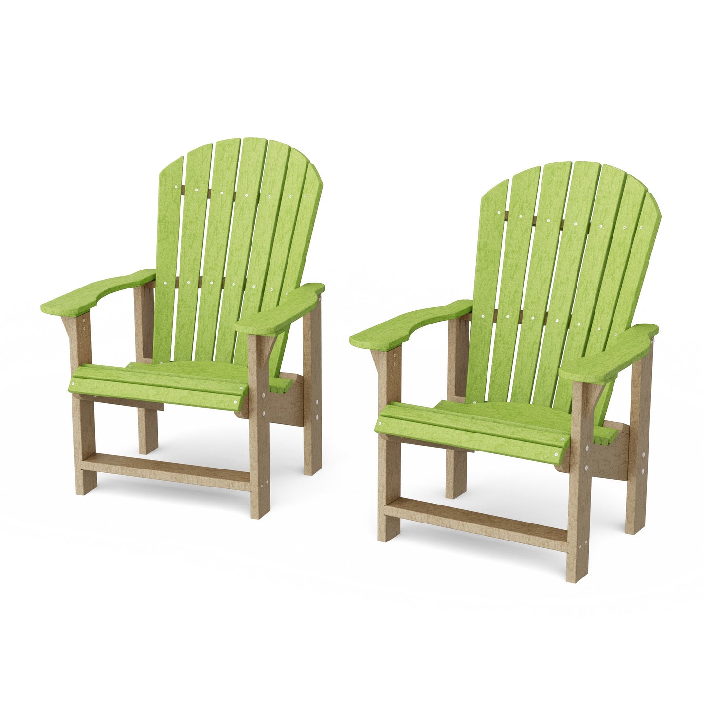 Heritage Upright Adirondack Chairs Set of 2