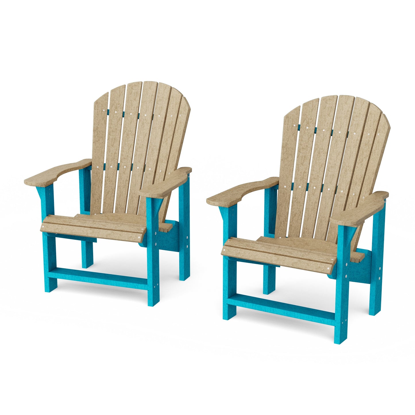 Heritage Upright Adirondack Chairs Set of 2