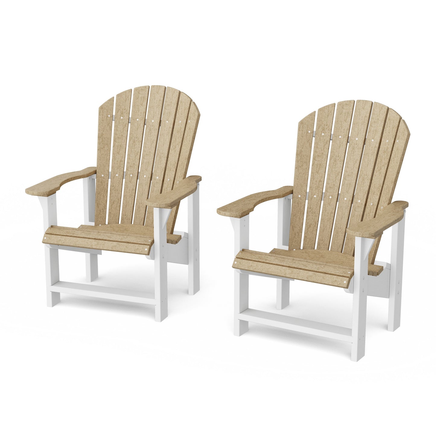 Heritage Upright Adirondack Chairs Set of 2