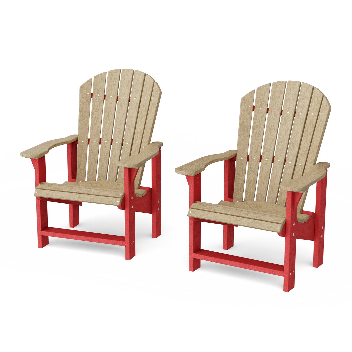Heritage Upright Adirondack Chairs Set of 2