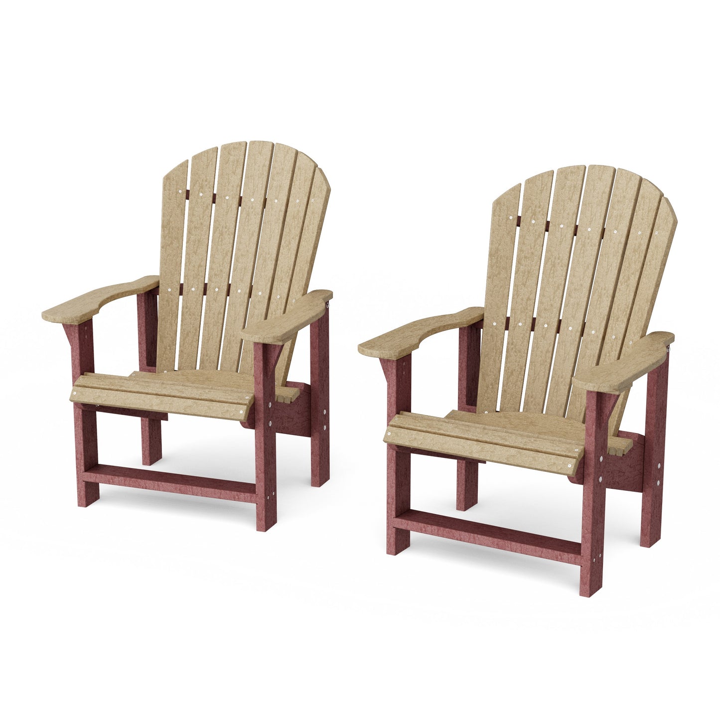Heritage Upright Adirondack Chairs Set of 2