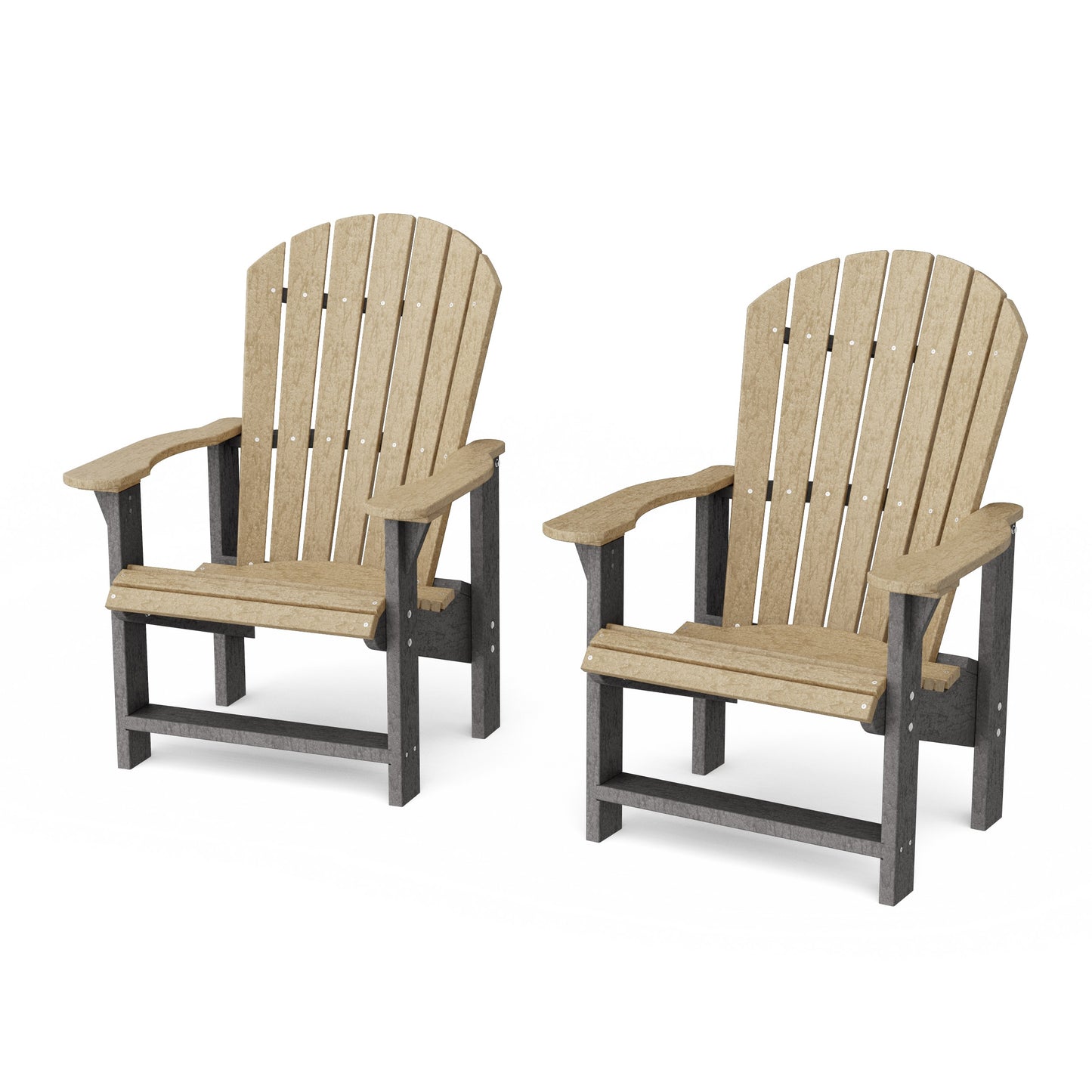 Heritage Upright Adirondack Chairs Set of 2
