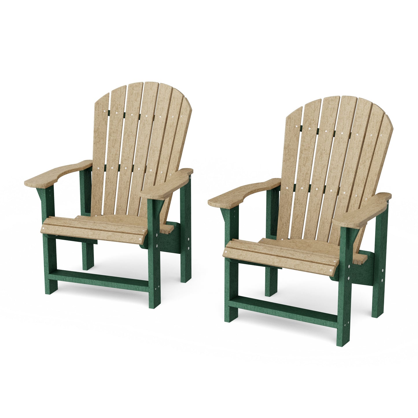 Heritage Upright Adirondack Chairs Set of 2