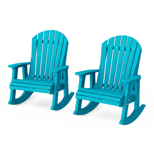 Heritage Adirondack Rocking Chairs Set of 2