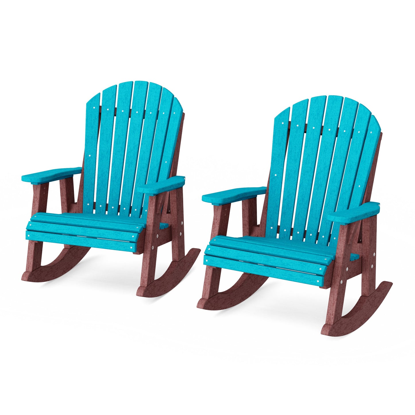 Heritage Adirondack Rocking Chairs Set of 2