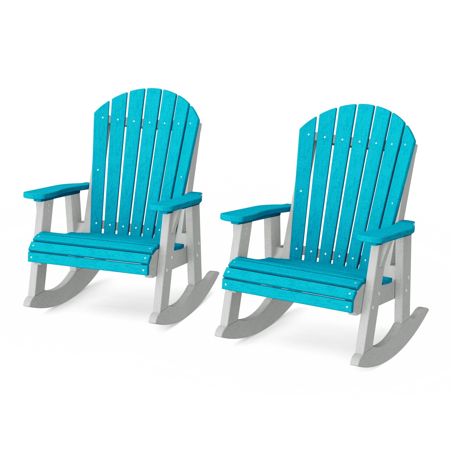 Heritage Adirondack Rocking Chairs Set of 2