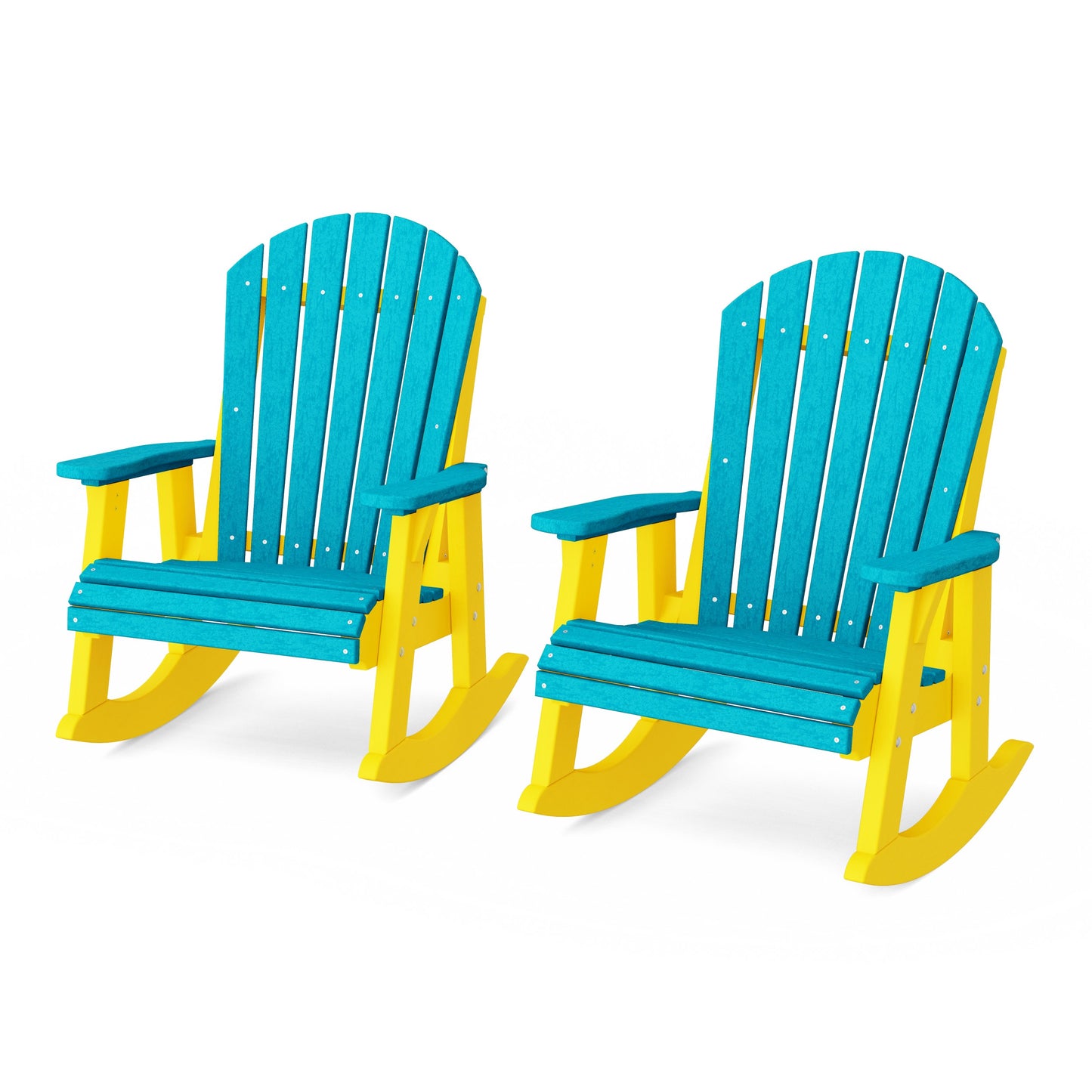 Heritage Adirondack Rocking Chairs Set of 2