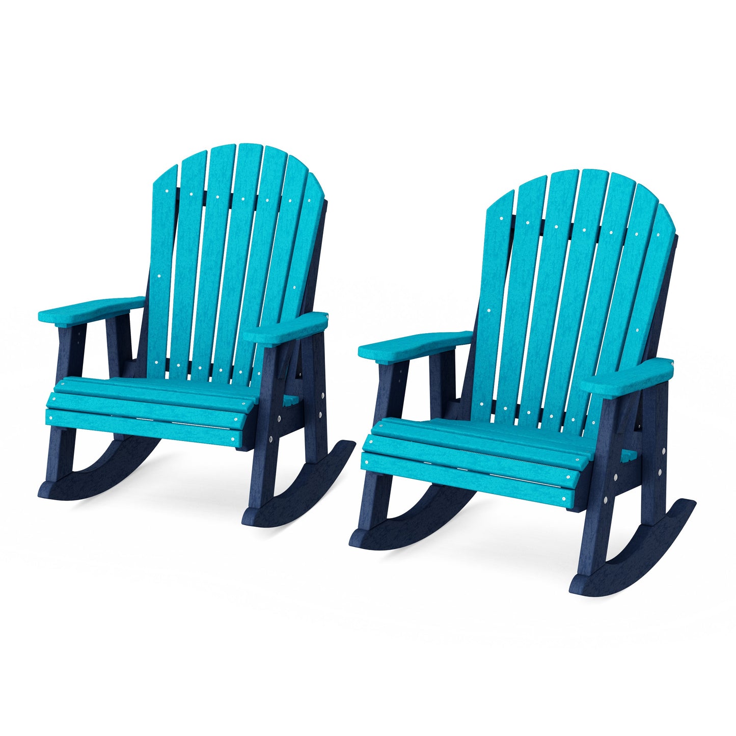 Heritage Adirondack Rocking Chairs Set of 2
