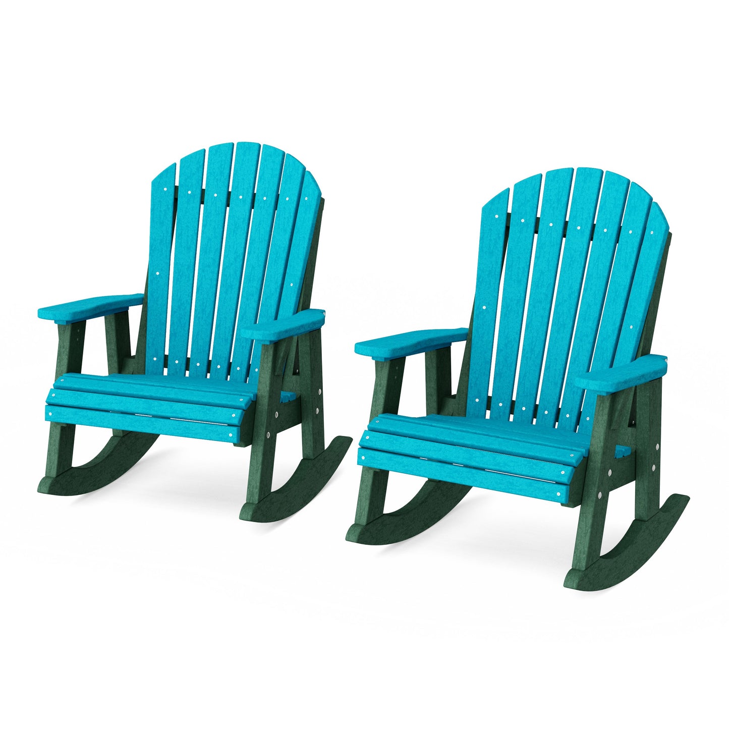 Heritage Adirondack Rocking Chairs Set of 2