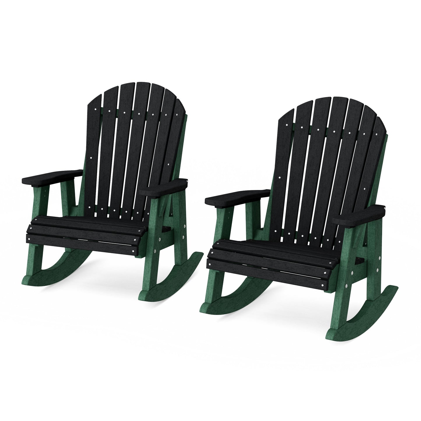 Heritage Adirondack Rocking Chairs Set of 2