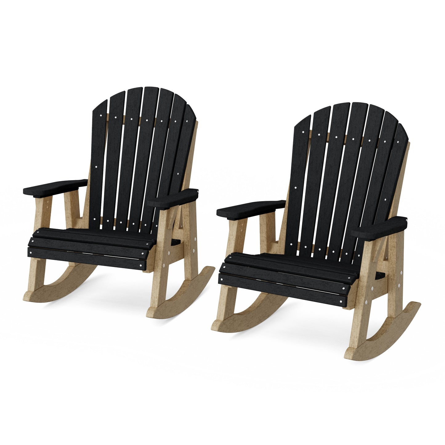 Heritage Adirondack Rocking Chairs Set of 2