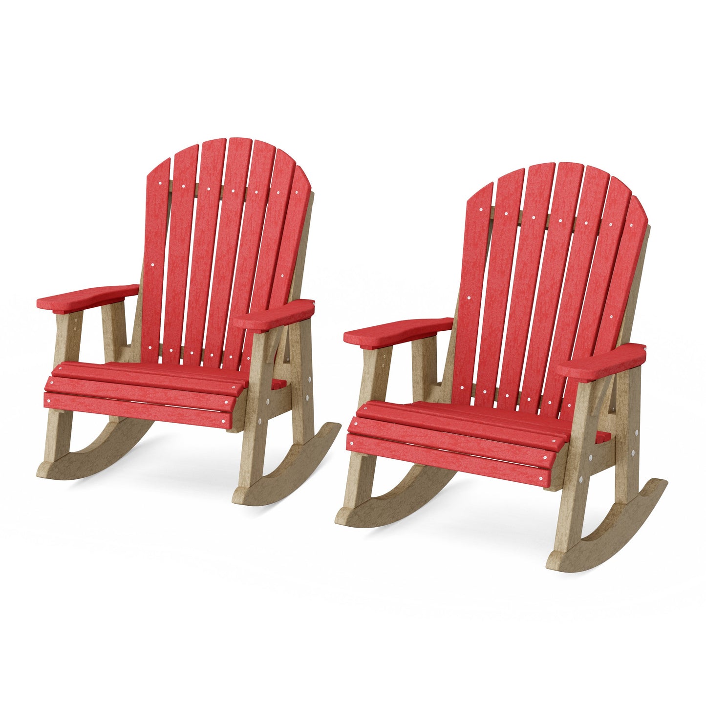 Heritage Adirondack Rocking Chairs Set of 2