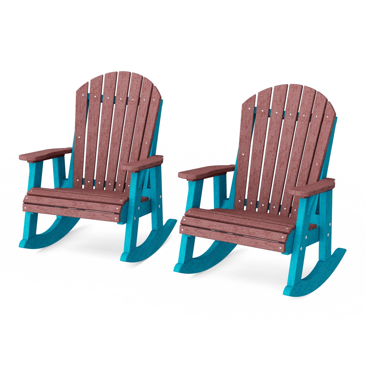 Heritage Adirondack Rocking Chairs Set of 2