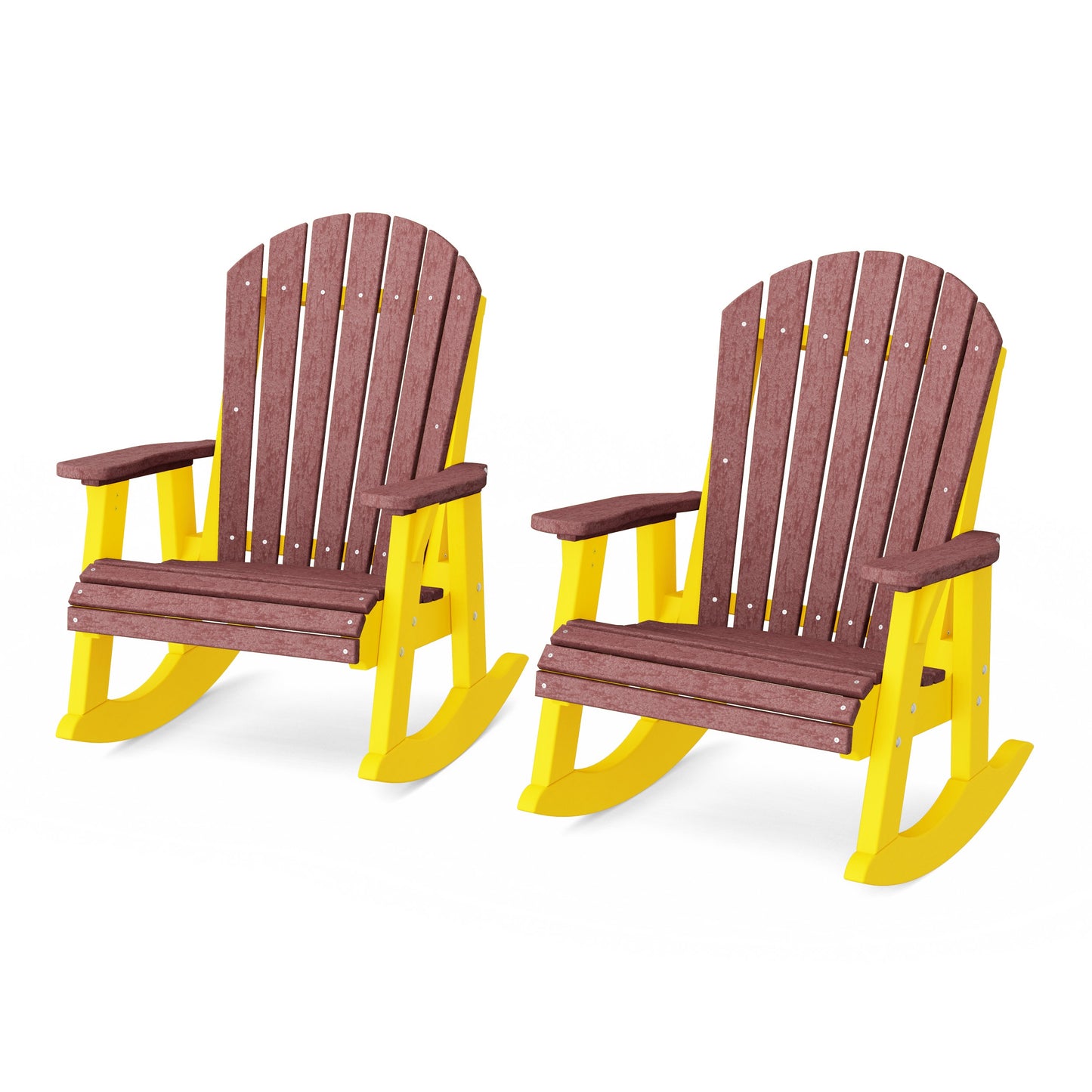 Heritage Adirondack Rocking Chairs Set of 2
