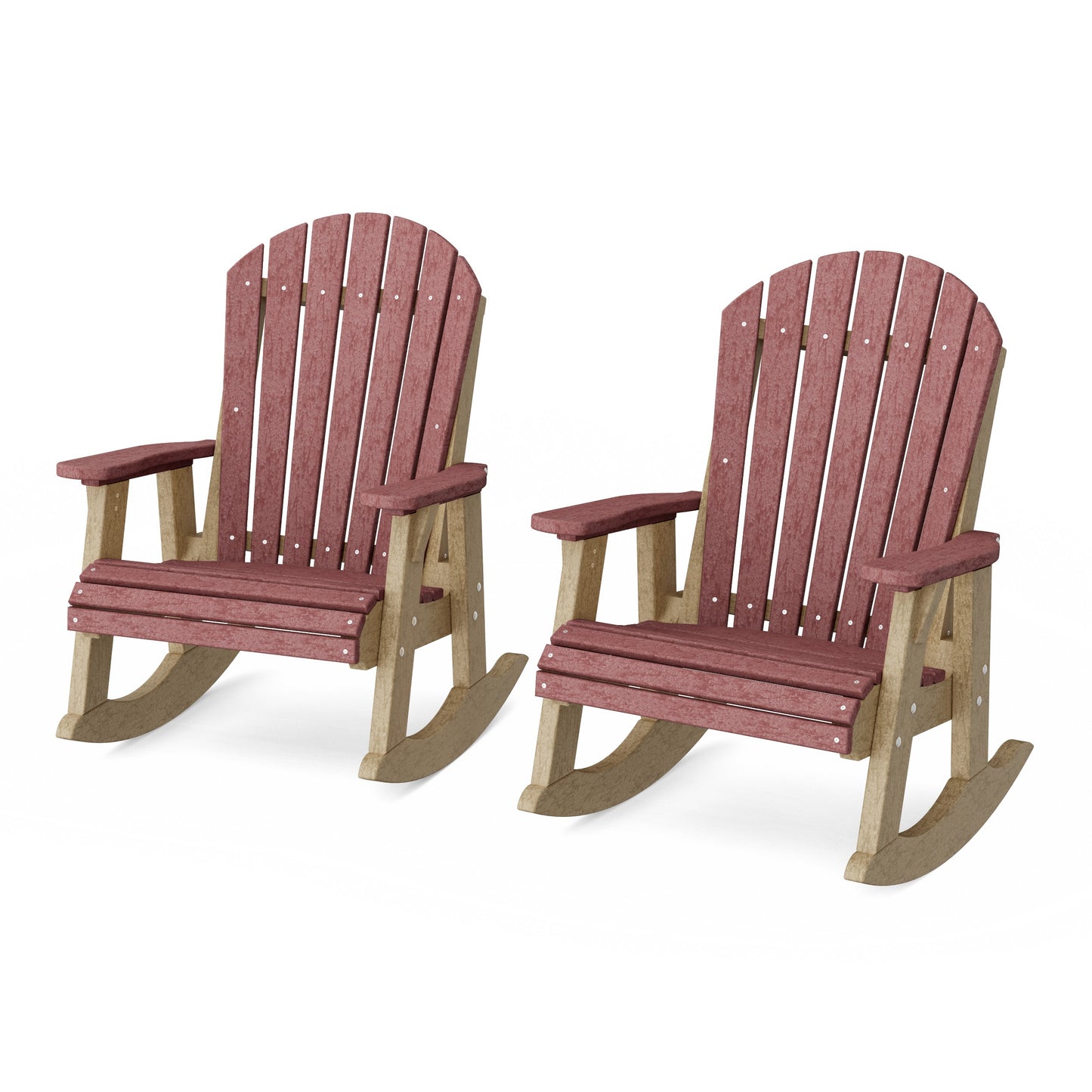 Heritage Adirondack Rocking Chairs Set of 2