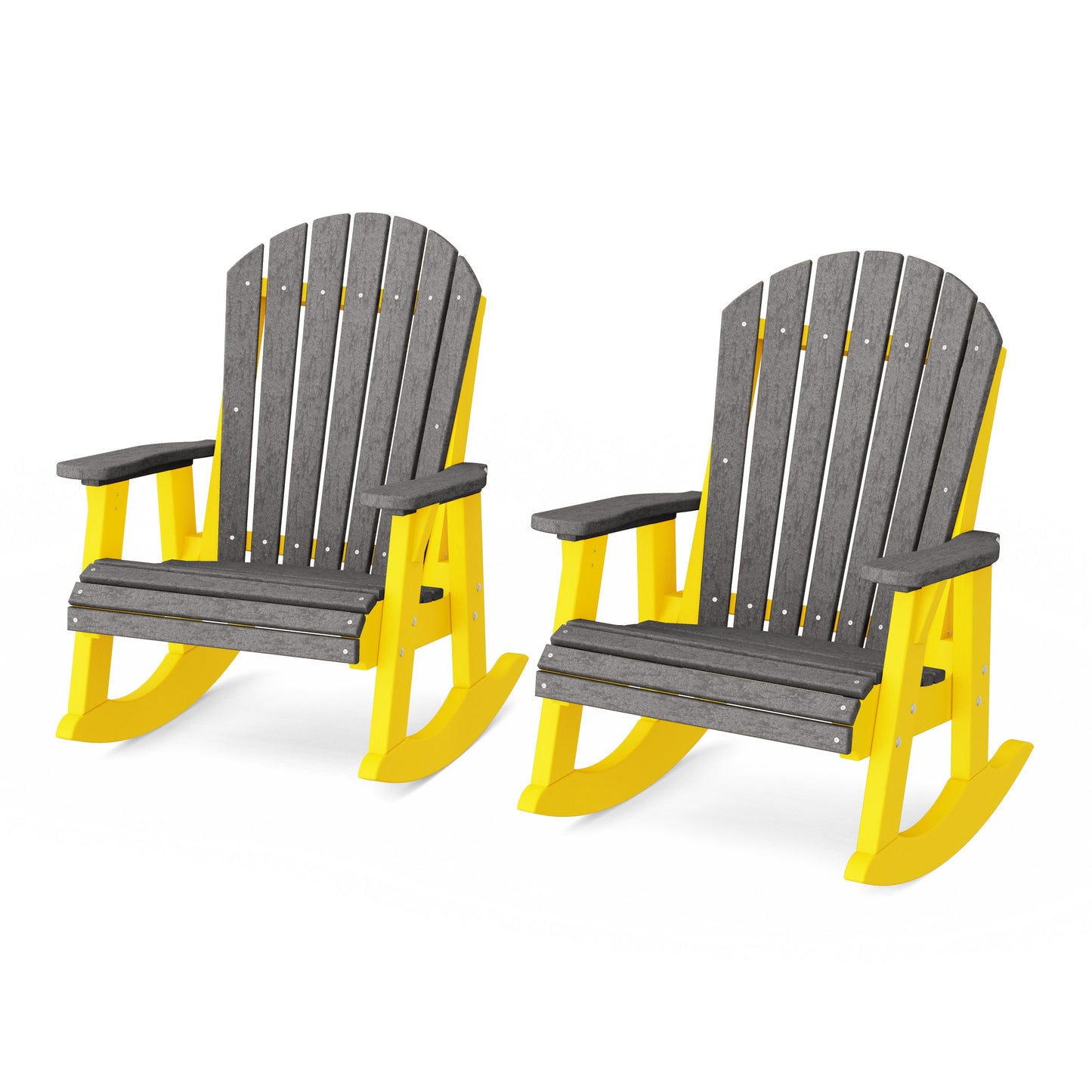 Heritage Adirondack Rocking Chairs Set of 2