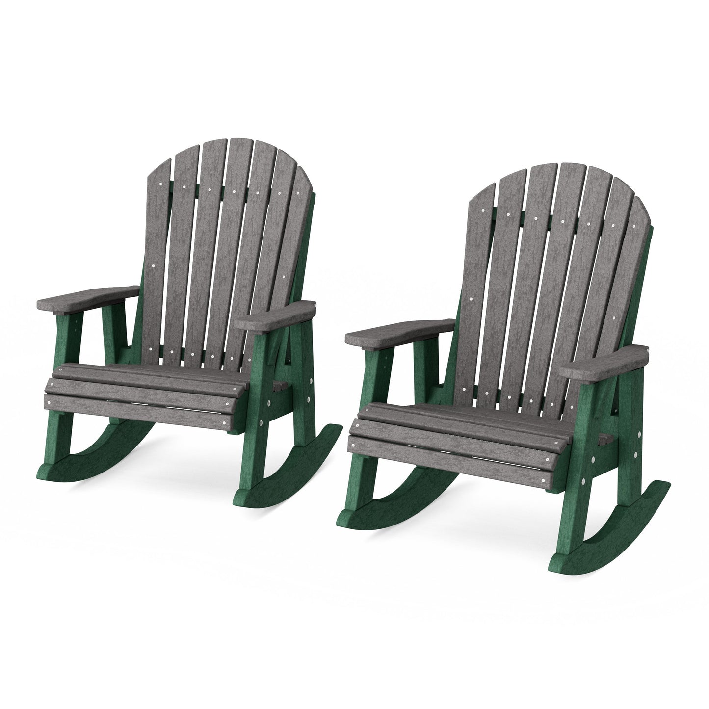 Heritage Adirondack Rocking Chairs Set of 2