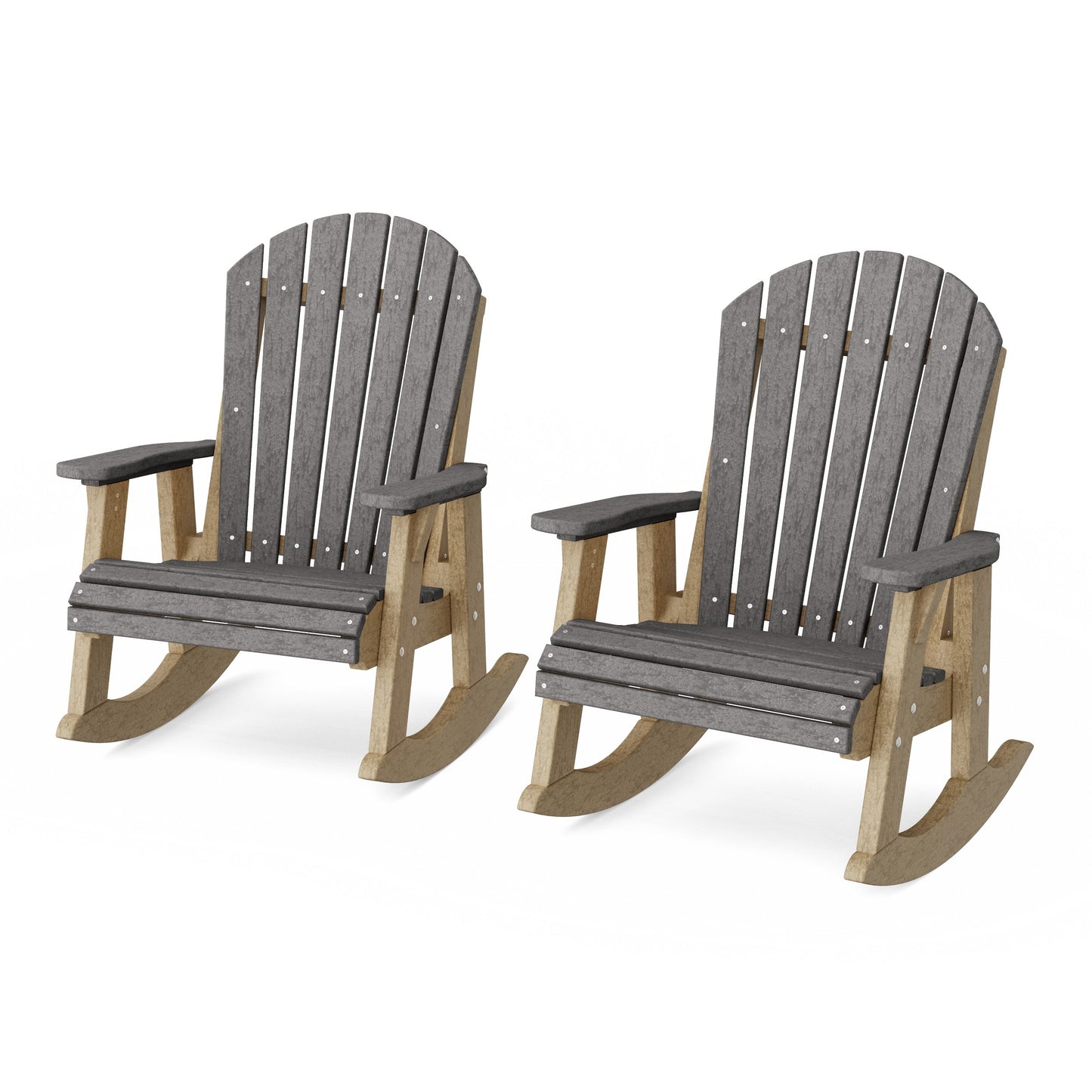 Heritage Adirondack Rocking Chairs Set of 2