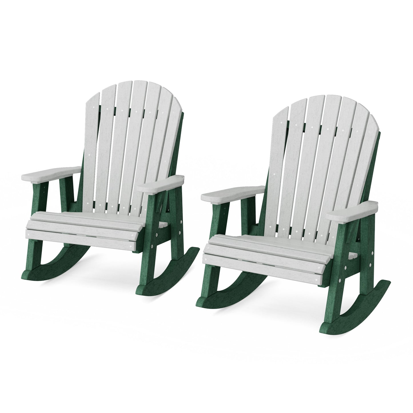 Heritage Adirondack Rocking Chairs Set of 2