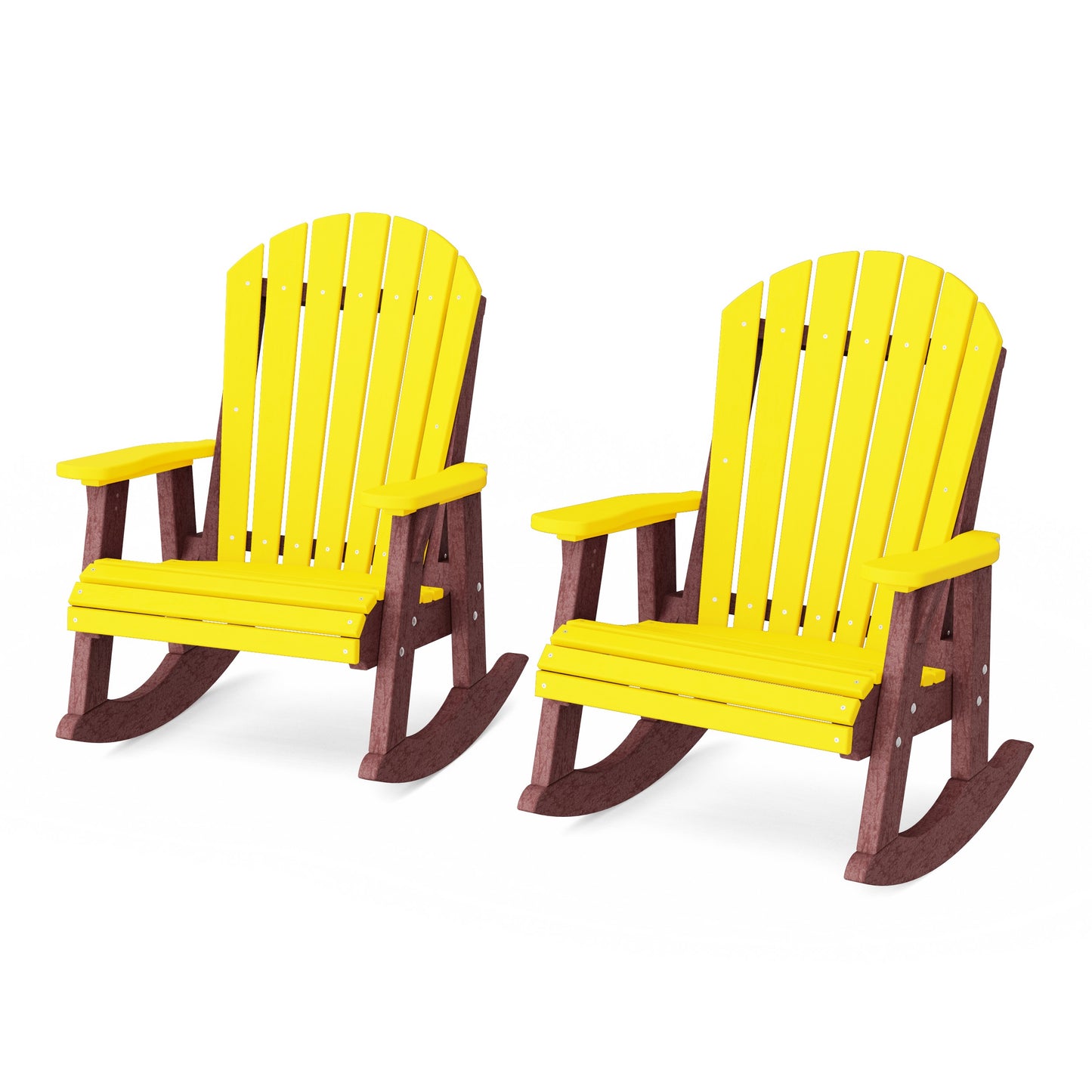 Heritage Adirondack Rocking Chairs Set of 2