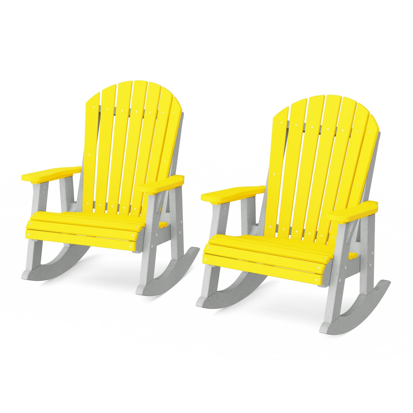 Heritage Adirondack Rocking Chairs Set of 2