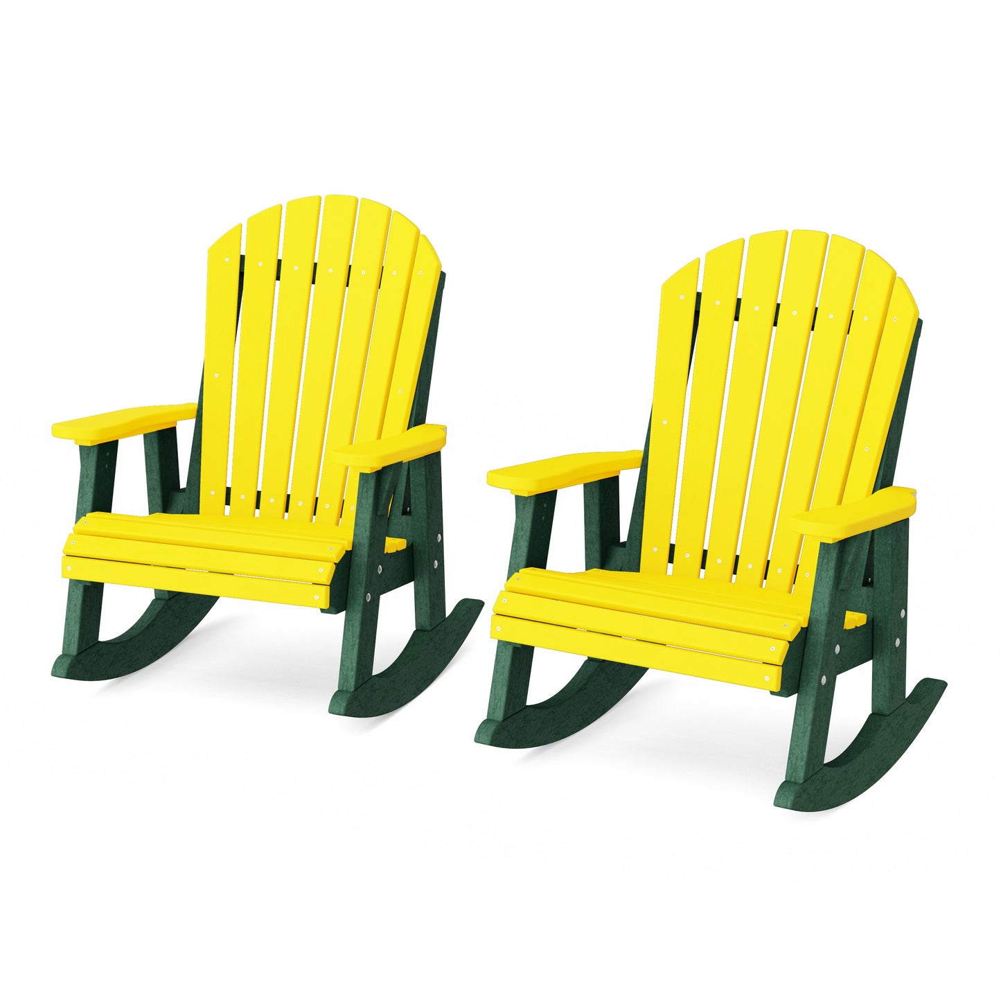 Heritage Adirondack Rocking Chairs Set of 2