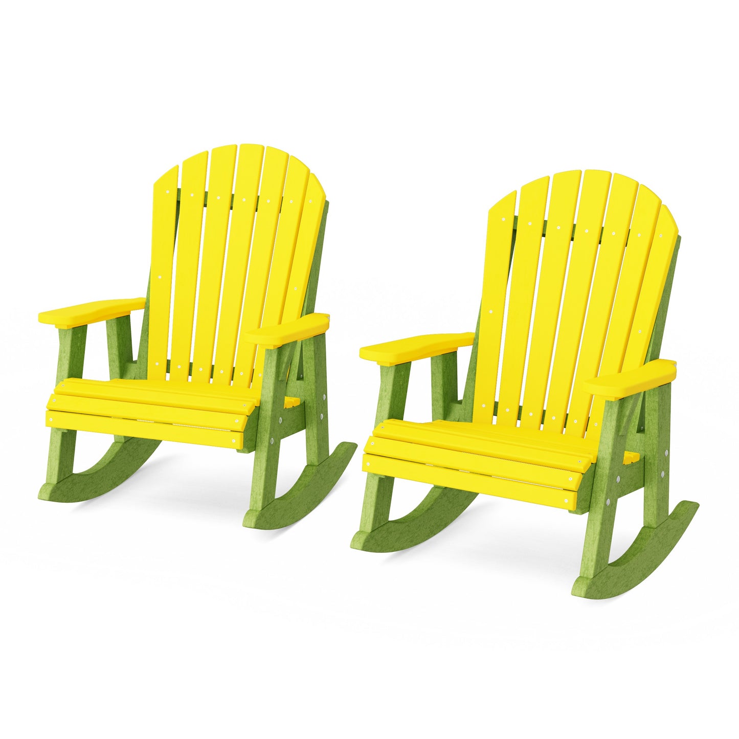Heritage Adirondack Rocking Chairs Set of 2